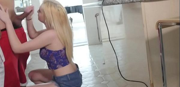  Blonde teen masturbates to intense orgasm Fighting For Affection